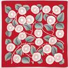 Musubi Furoshiki Chief Takekumo Takehiko Tsubaki Red 48cm Cotton