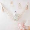 Hammock for Stuffed Animals Toy Net Wall-Mounted Corner Holder Organizer Storage for Playroom Nursery Dorm Bedroom Decor