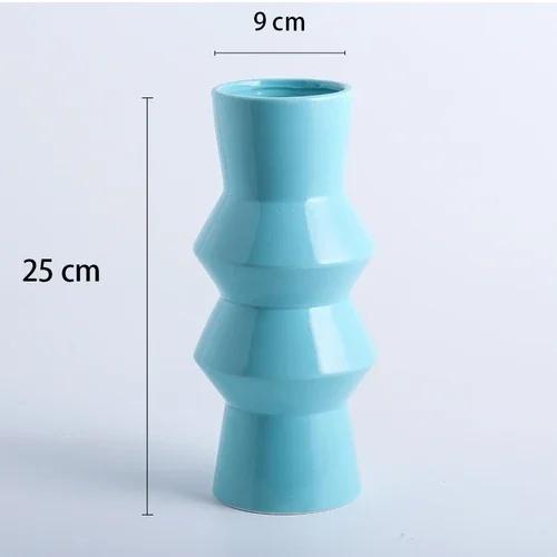Ceramic vases, creative home accessories, flower simulation, versatile living room, dining table ceramic decorations flower vase