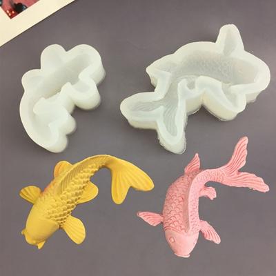 Lobster Koi Fish Silicone Cake Chocolate Mould Jelly Handmade Sugarcraft Bar Candy Mold Household Kitchen Bakeware Cake Tools