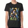 Tropical Toucan Bird Wounisex Cotton T Shirt, Premium Cotton Graphic Print, Durable, Relaxed Fit Fashionable Tee, Tropical Rainforest Jungle Parrot Lo