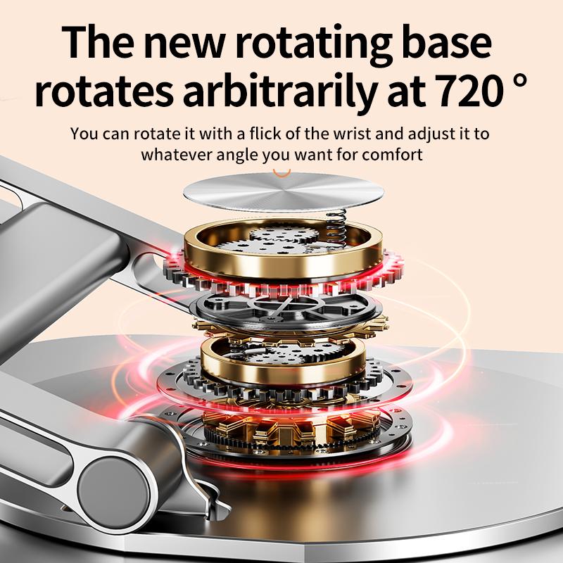 Xiaomi Laptop Stand 360° Rotatable Notebook Holder Liftable Desk Riser Stand Aluminum Alloy Stand Compatible With 9.7-17.3 Inch Laptops