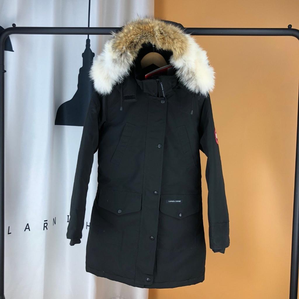 Big Goose Macmillan Winter Hooded Fur Collar Medium and Long Down Jacket Women's Parker Coat Warm Jacket