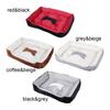 Warm Puppy Cat Sleeping Sofa Comfortable Dog Sofa Bed Winter Bone Pattern Dog Nest  Autumn