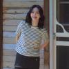 [Snowpeak] Sorona Women's Stripe Short-Sleeve T-shirt Navy (S26MWFTS69)