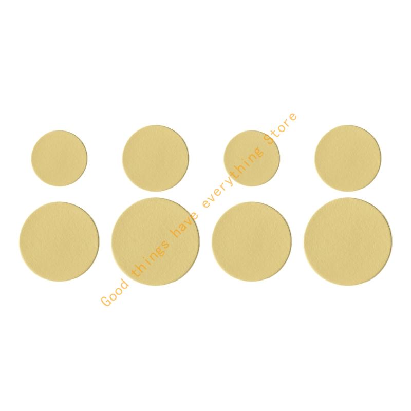 55KF 4pcs/8pcs Round Cake Plates Safe Circle Cardboard Base for Pastry Display Reusable Cupcake Dessert Transport Tray