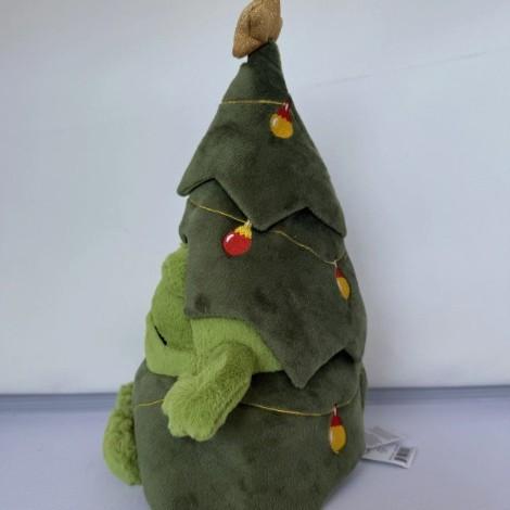 Weihnachts-Regenfrosch Plüschtier Niedliches Stofftier Puppe Weihnachten Heimdeko Schmuck