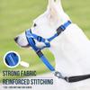 Mesh Dog Muzzle For Small Large Dogs Soft Nylon Dog Muzzle Adjustable Anti-biting Breathable Stop Barking Mouth Cover Pet Supply