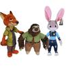 Adorable Crazy Animal City Cartoon Plush Toy Bunny Judy Fox Stuffed Animal Doll Pillow