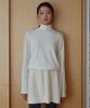 LAMINEZ Easy Turtleneck Knit - Ivory