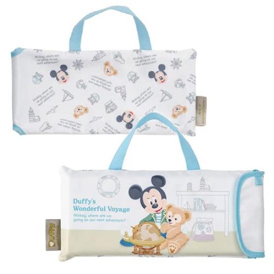 Mickey Duffy Portable Cushion Wonderful Voyage DisneySea Disney Merchandise Souvenir & "Duffy's 2022" [Tokyo Exclusive]