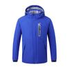 Heated Fleece-Lined Windbreaker for Men & Women - USB Charging, Warm Outdoor Mountaineering Jacket