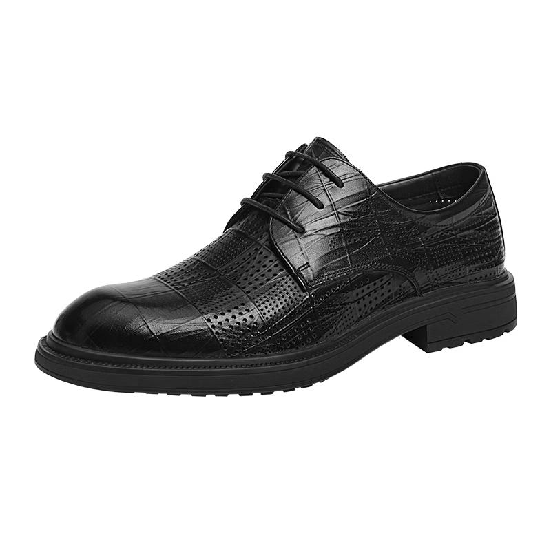 Red Dragonfly Men s Business Breathable Derby Shoes WTL25020 40