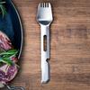 10-in-1 Abenteuer-Utensil Edelstahl Outdoor Multi-Tool mit Löffel Faltbar Camping