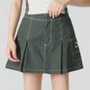 Puma Ss24 Outdoor Fashion Color Block Line Design Comfortable Breathable Trendy Casual Skirt Women Skirts Green 626864-80