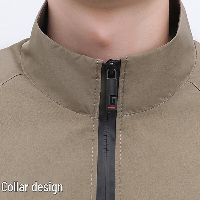 Pánská ležérní bunda Mao Ren se stojáčkem