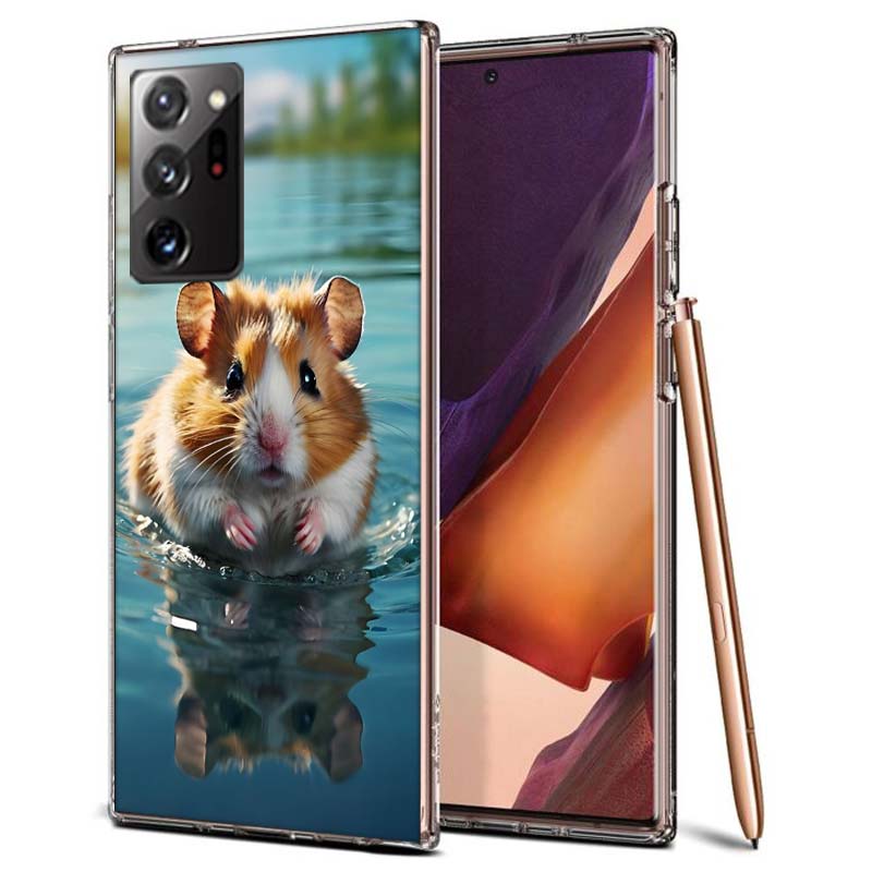 Hamsters With Hats Have Ears Phone Case for Samsung A55 A35 A25 A15 A07 A05S A16 A17 A26 A36 A37 A56 A57 Galaxy Note 20 10 A50S