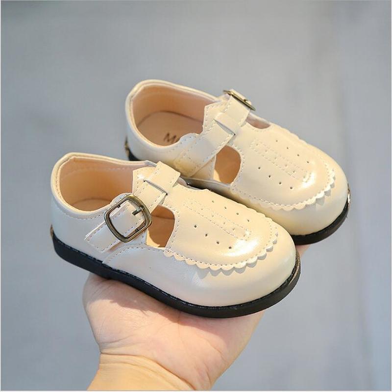 Newestspring Autumn Kids Shoes For Boys Girls British Style Children'S Single Shoes Pu Leather Fashion Student Performance Shoes