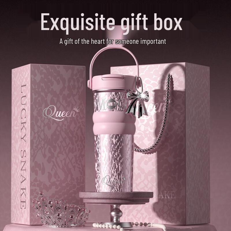 MOZHOU Ceramic Lined Insulated Travel Mug