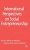 The International Perspectives On Social Entrepreneurship Book