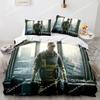 Game Rainbow Six Duvet Cover Pillowcase Bedding Set Single Twin Full Size for Kids Adults Bedroom Decor