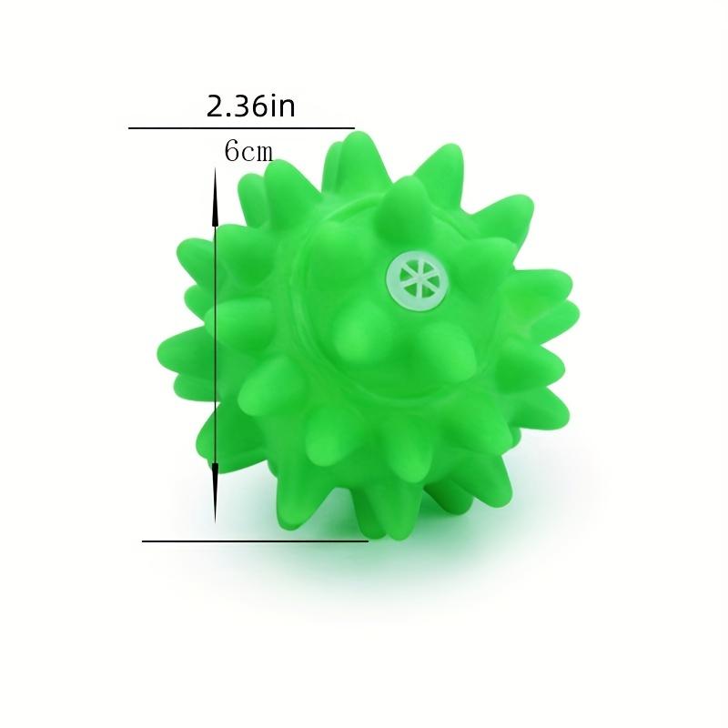 Balle en Caoutchouc Colorée Durable et Résistante aux Morsures - Parfaite pour Mâcher et Jouer, Convient à Toutes les Races de Chiens pour un Plaisir Sain !