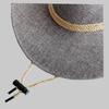 New Curved Brim Western Cowboy Hat Ethnic Large Top Hat Tibetan Style Roll Brim Cowgirl Cap For Women Men
