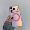 INS Style Magnetic Transparent Phone Case for Apple iPhone 17 Pro Max/16/15P