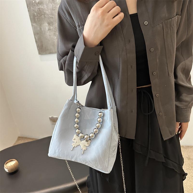 Versatile Medium Capacity Pu Bucket Bag With Unique Design For Street Style