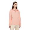 Anta Champion Outdoor Series Solid Color Zipper Hooded Comfortable Breathable Casual Jacket Women jackets Grapefruit-Pink 162440702-2
