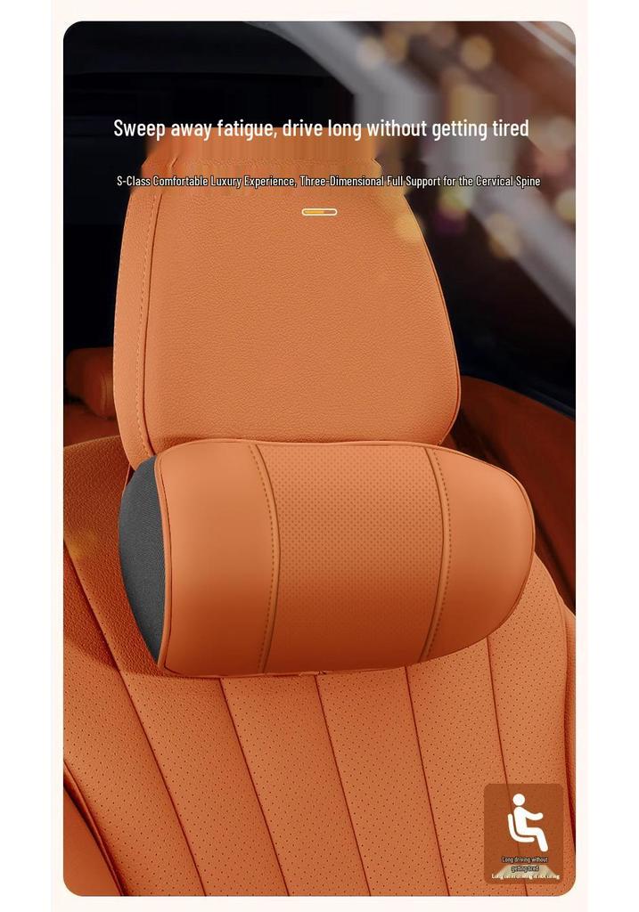 Poggiatesta e Cuscini di Supporto per Auto Wenjie M9, M7, M5 - Comfort per Collo, Lombari e Schienale per Tutte le Stagioni con Memory Foam