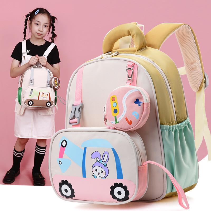 New 2024 Lightweight Kids Backpack For Kindergarten Cute Cartoon Design For Boys And Girls