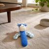 Durable Dog Chew Toys Squeaky Plush Toy, Cute Animal Shape, Corduroy Crinkle Paper Reinforced Suture Pet Playthings Interactive Teeth Grinding Toy
