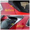 Car Rear Tail Window Panel Spoiler Wing Sequin Decoration Cover Trim ABS Chrome Accessories Exterior For Mazda CX-30  - 2025