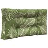Outdoor Sofa Cushions 2 pcs Leaf Design Polyester