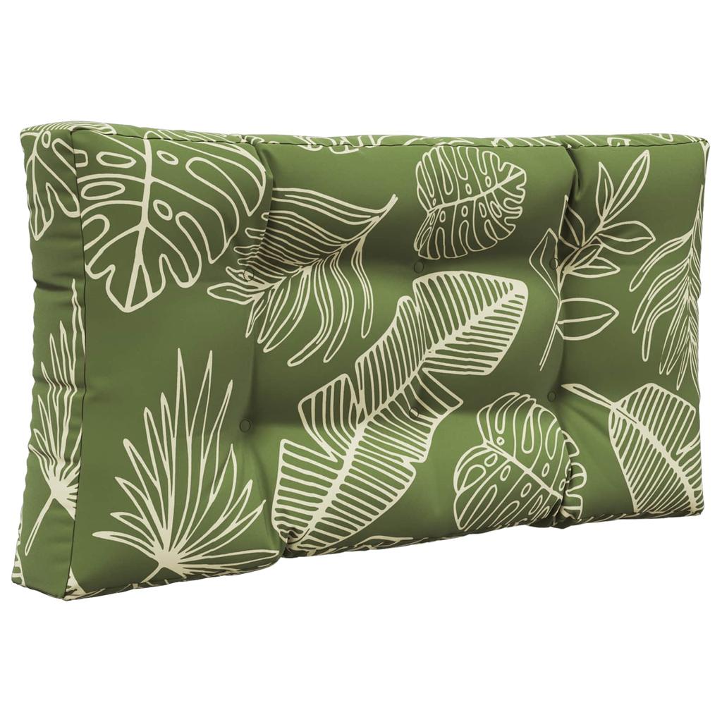 Outdoor Sofa Cushions 2 pcs Leaf Design Polyester