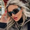 Luxury Brand Designer Vintage Future Sunglasses Women For Men Sun Glasses Punk Party Outdoor Riding Driving Sport Goggle Uv