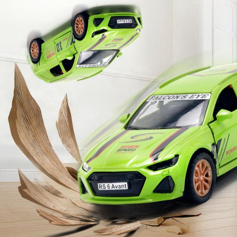 AAZW1 1:36 RS6 Avant Sports Car High Simulation Diecast Car Metal Alloy Model Car Children's Toys Collection Gifts