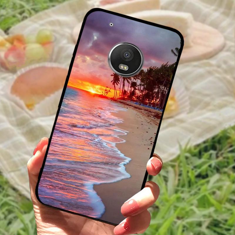 Case For Motorola Moto G5 Plus Cover XT1684 XT1685 XT1687 XT1686 Funda Marble Phone Case For Moto G5 Plus G5Plus Soft Coque Capa