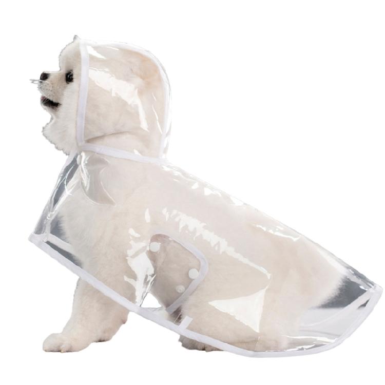 Lightweight Waterproof Rainwear Small to Large Dogs Ponchos Hooded
