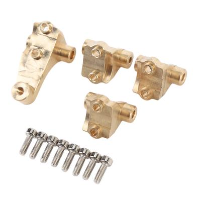 Brass Front and Rear Axle Rod Lower Shock Mount for 820564 RC Crawler Car Upgrade Parts RC Link