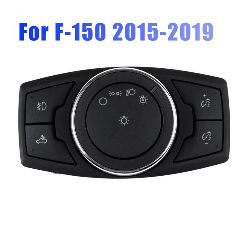 For 2015- Ford F150 F-150 Head Light Headlight Control Switch With Fog Light FL3T-13D061-BCW Accessories Component