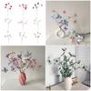 2pcs Silk Butterfly Flower Stems Home Décoration For Vases Party and Event Faux Branch With Friendly Construction
