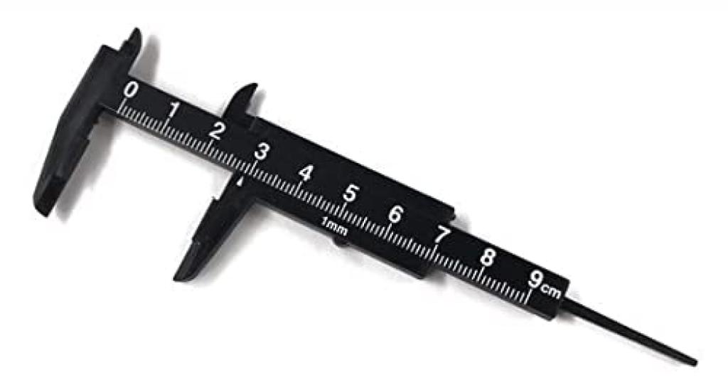 Mini Hobby Caliper for Measuring Items Such As Pipes Difficult-to-measure