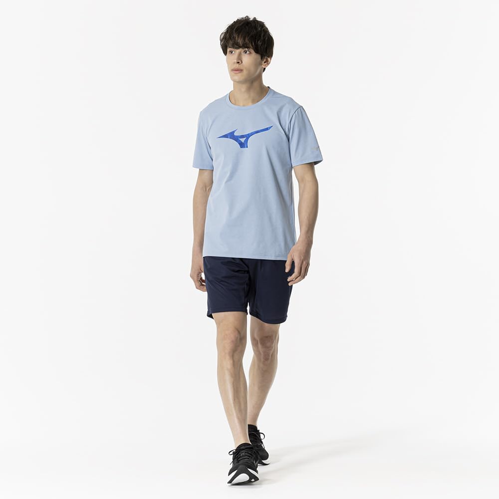 Training Wear Soft Dry Short MUGEN Sizes T-Shirt, Sleeve, Player-Linked Design, GRAPHIC, 32MAB553, Men's, 28-3XL