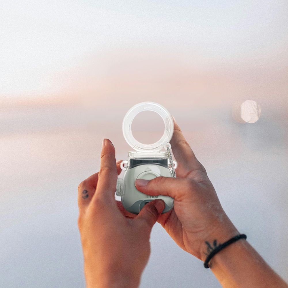Křišťálový ochranný obal Průhledný kryt fotoaparátu Zrcátko pro selfie pro Fujifilm instax Pal