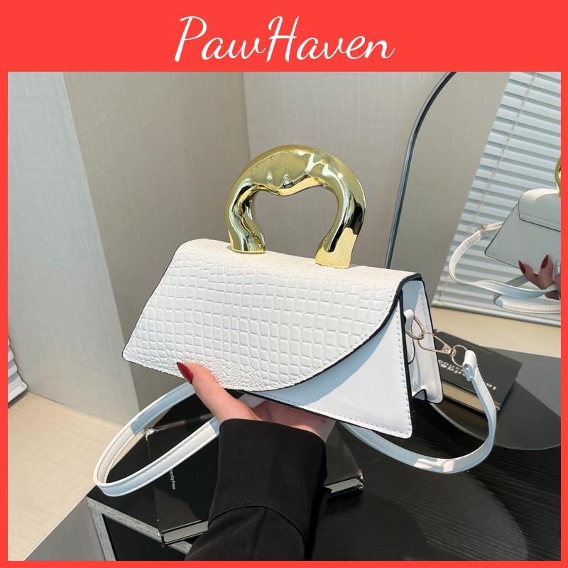 Contemporary Stylish Pu Small Square Shoulder Bag Trendy Casual Handbag For Women