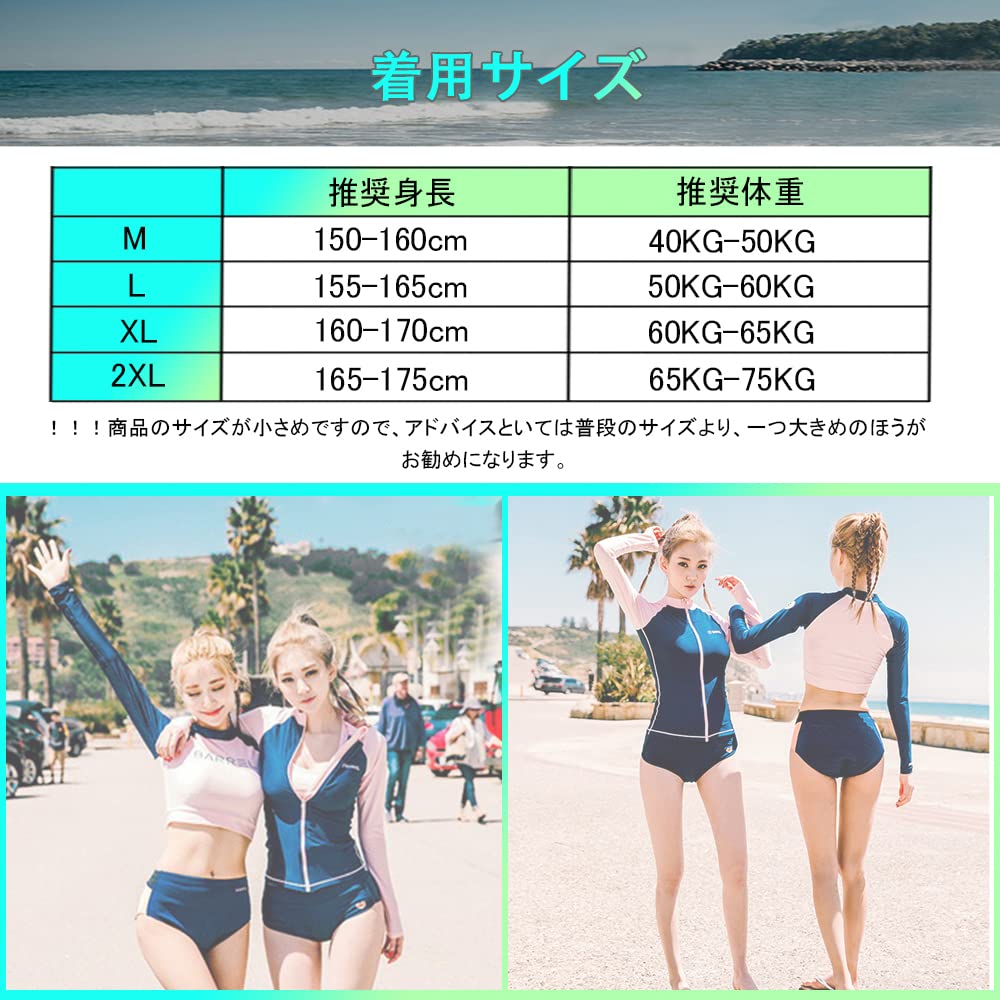 YFMAYI Women's 5-Piece Fitness Swimsuit Set with Rash Guard, Shorts, Tankini, Long Sleeves, and Leggings, UV Protection, Amphibious