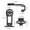 Durability Cycling Speedometers Holder Quickly Install Bike Computer Mount for Front Light and Cameras