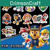 Bunte Anime Paw Patrol Aufkleber 50/100 Stück Wasserdicht Für Laptops Und Mehr